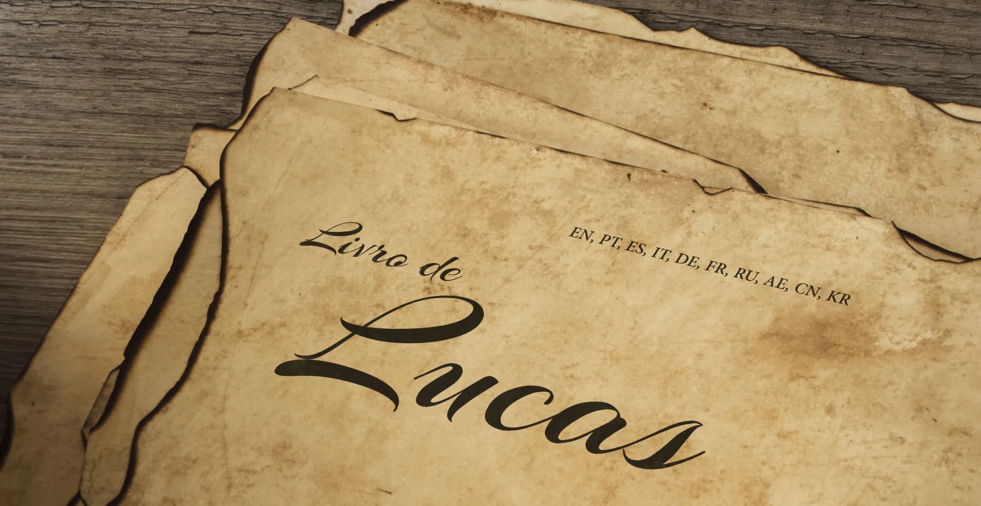 Livro de Lucas - EN, PT, ES, IT, DE, FR, RU, AE, CN, KR